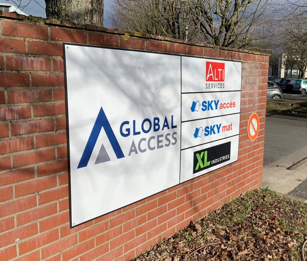Le groupe global access avec ses filiales sky acces xl industries alti services